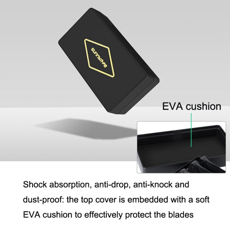 Sunnylife M2-SN9355 Blade Propeller Portable Storage Box, For DJI Air 3 / Mavic 2, For DJI Mini SE / 2 / 2 SE / 1, For DJI Air 2S / Mavic Air 2 Sunnylife M2-SN9355 Blade Propeller Portable Storage Box, For DJI Air 3 / Mavic 2, For DJI Mini SE / 2 / 2 SE / 1, For DJI Air 2S / Mavic Air 2
